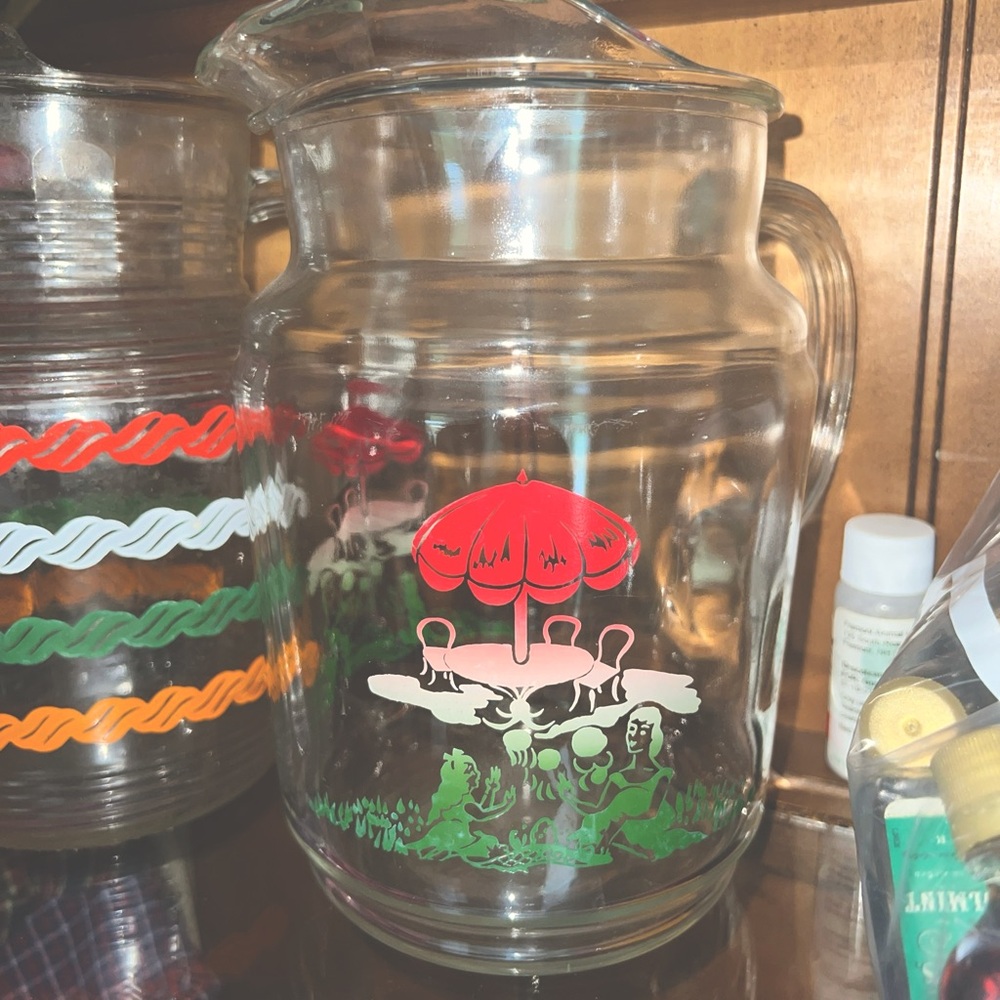 1950’s Garden scene Pitcher only